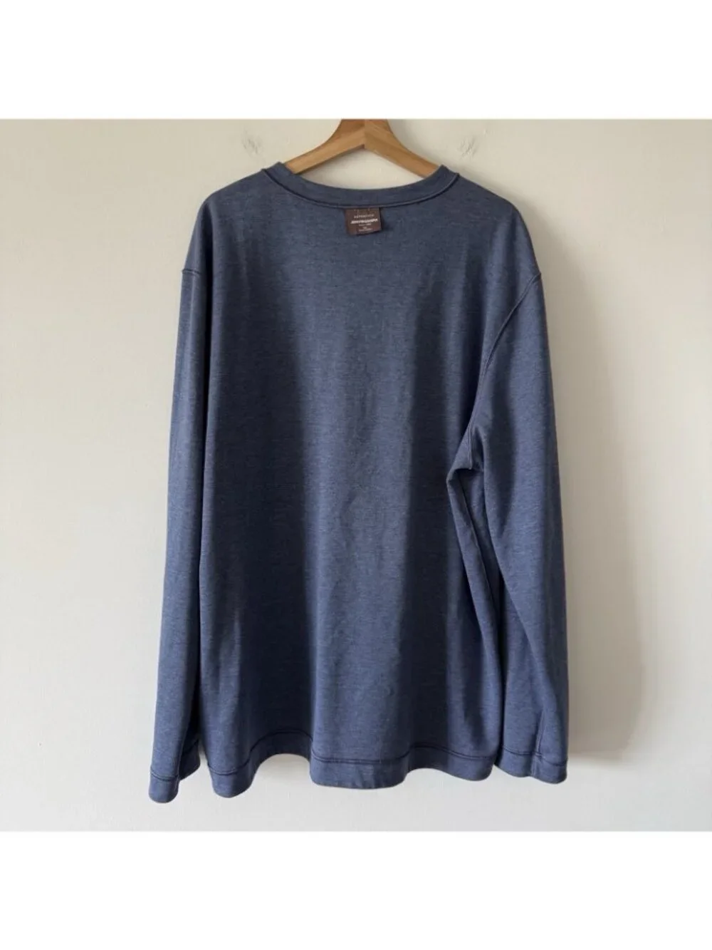 Johnston & Murphy Reversible Long Sleeve Pullover in Red And Blue‎ Men’s XXL